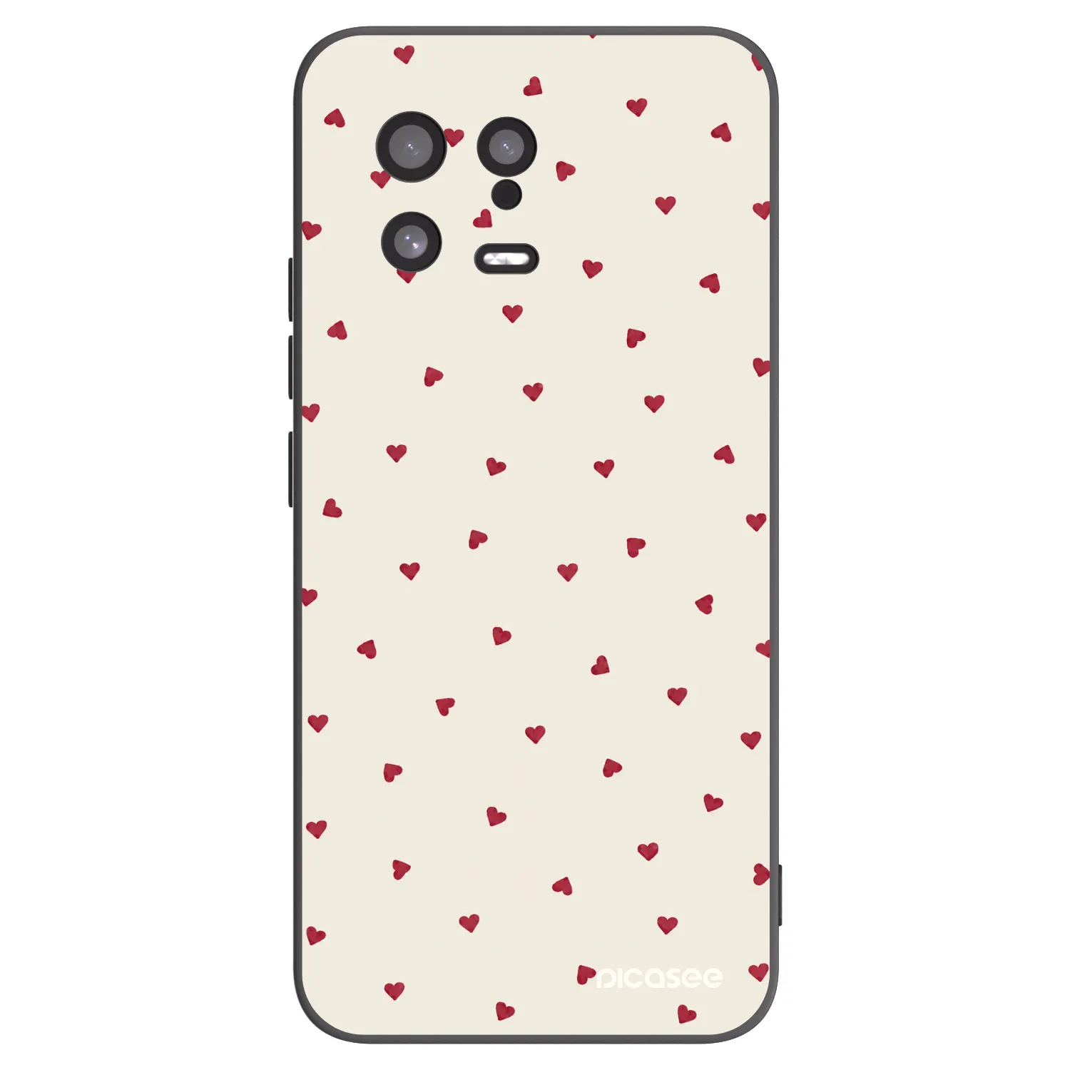 Picasee crna silikonska maskica za Xiaomi 13 - Little Love