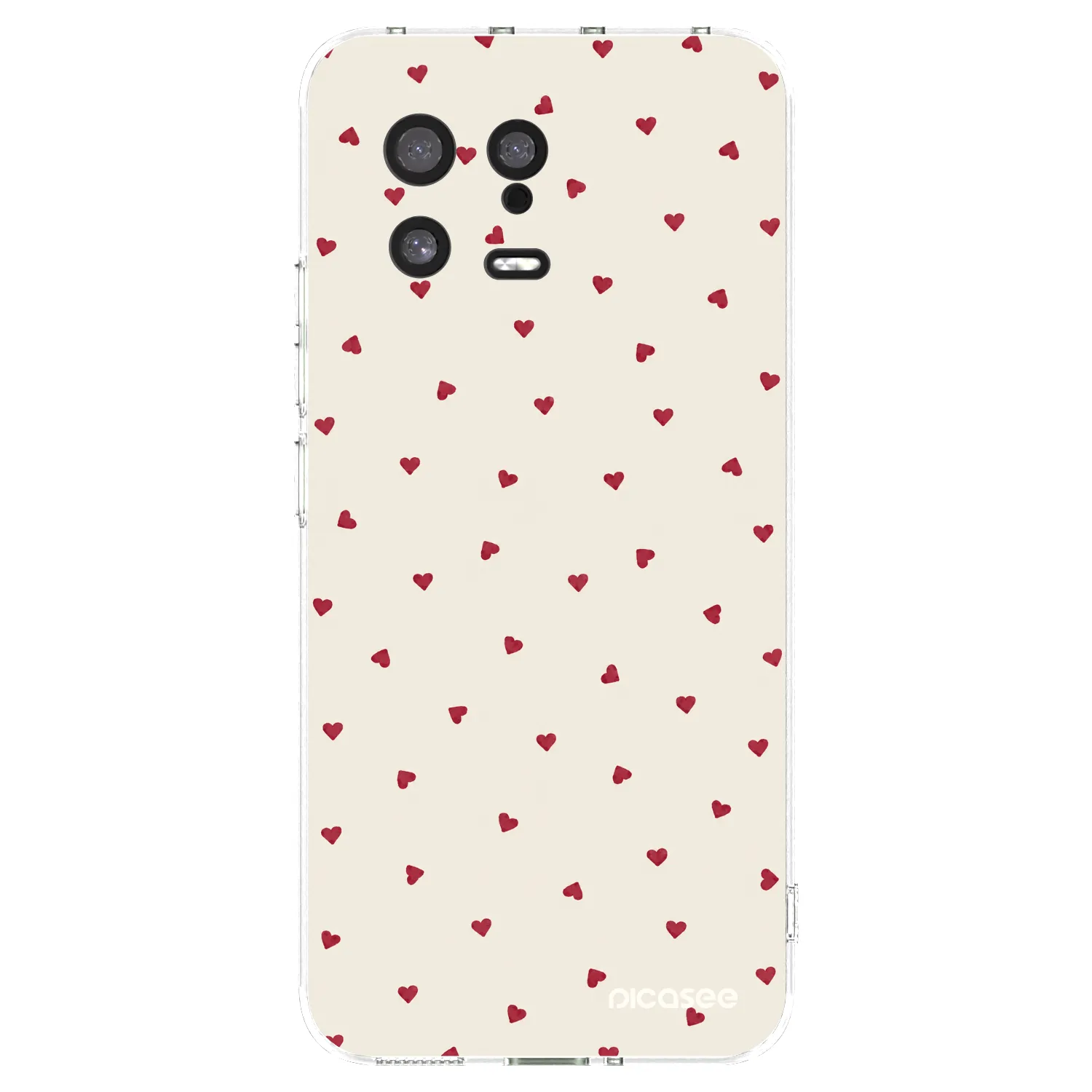 Picasee silikonska prozirna maskica za Xiaomi 13 - Little Love