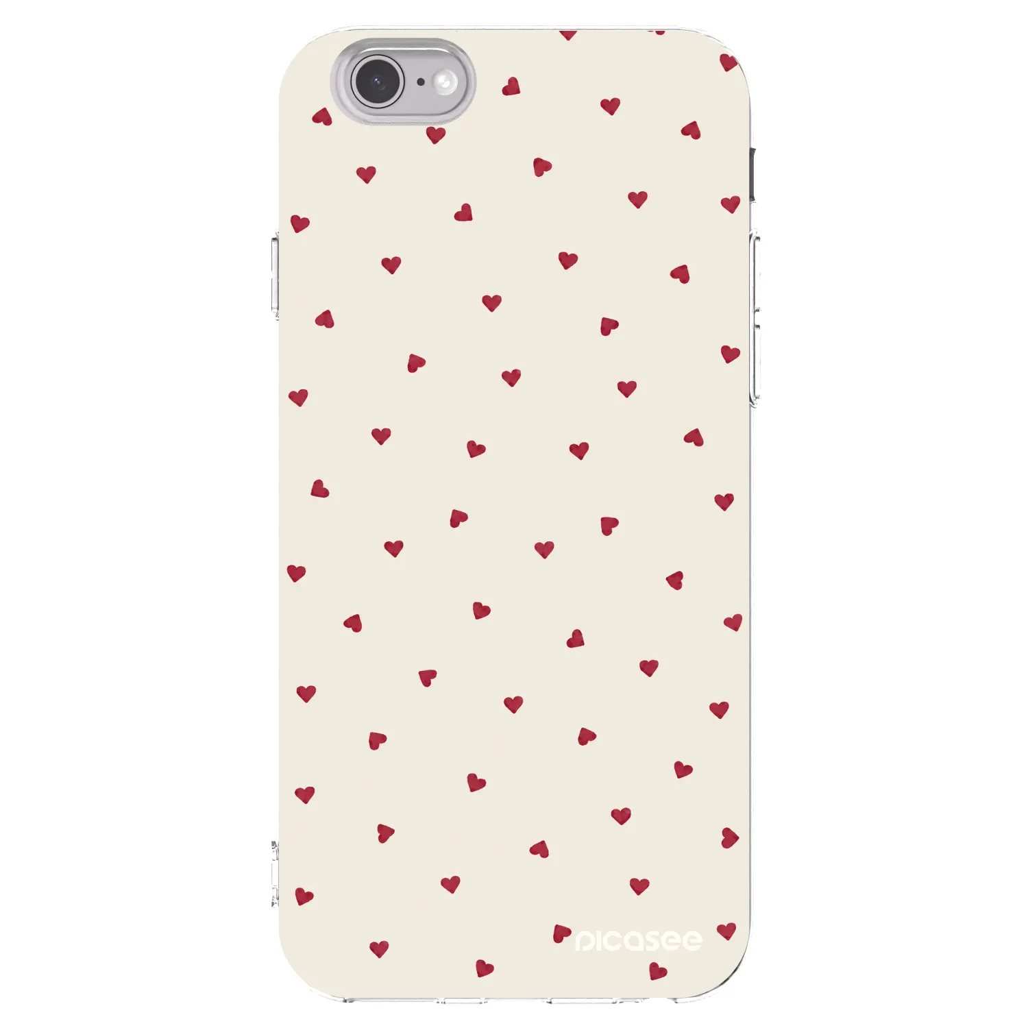 Picasee silikonska prozirna maskica za Apple iPhone 6/6S - Little Love