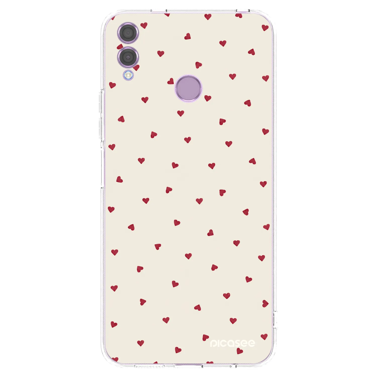 Picasee silikonska prozirna maskica za Honor 8X - Little Love
