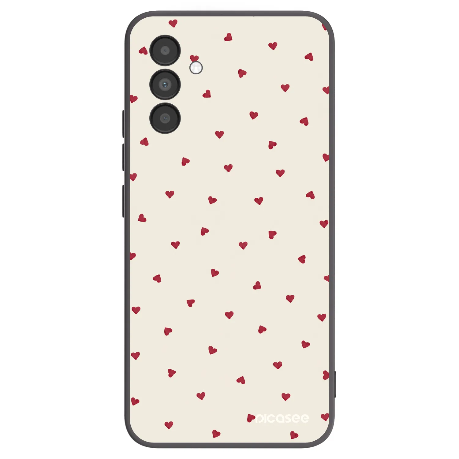 Picasee crna silikonska maskica za Samsung Galaxy A04s A047F - Little Love
