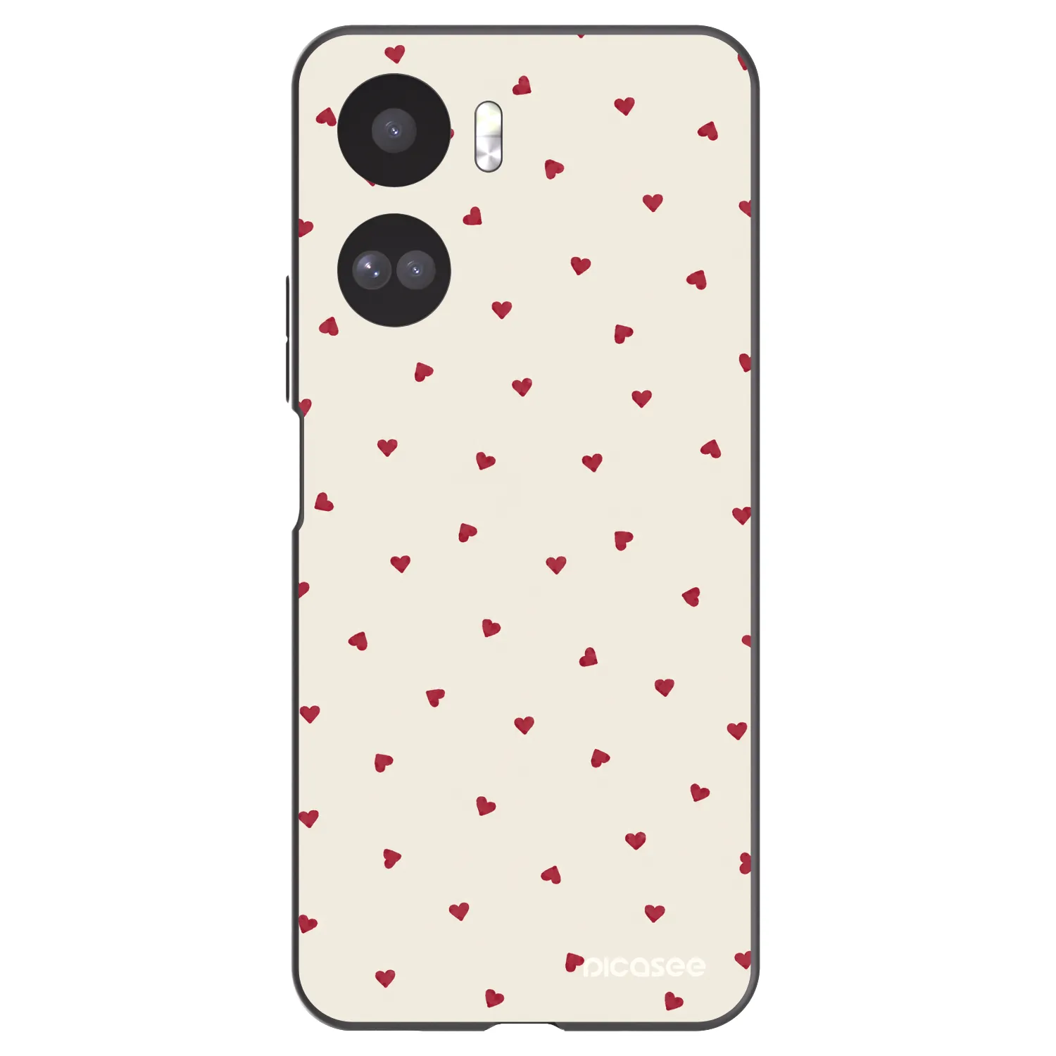Picasee crna silikonska maskica za Honor 90 Lite 5G - Little Love