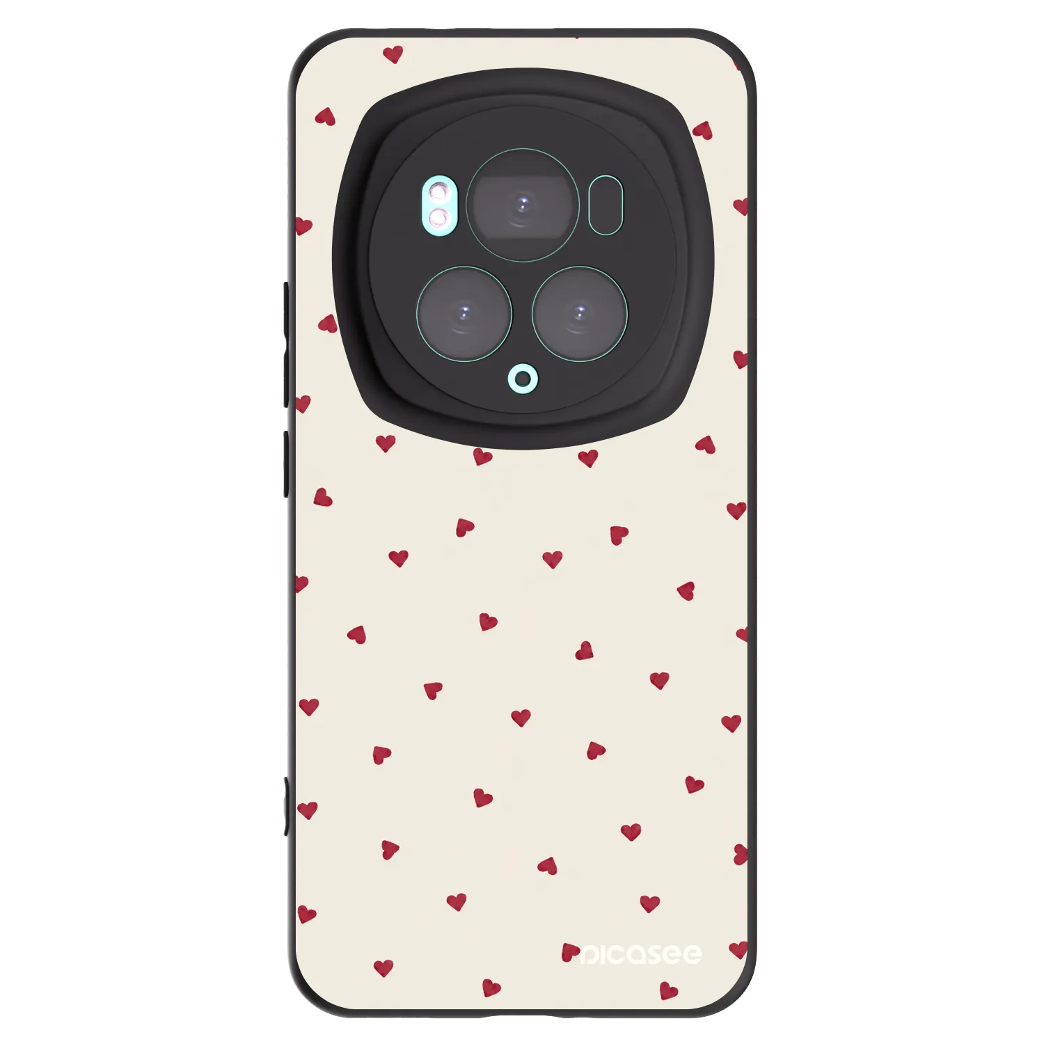 Picasee crna silikonska maskica za Honor Magic6 Pro - Little Love