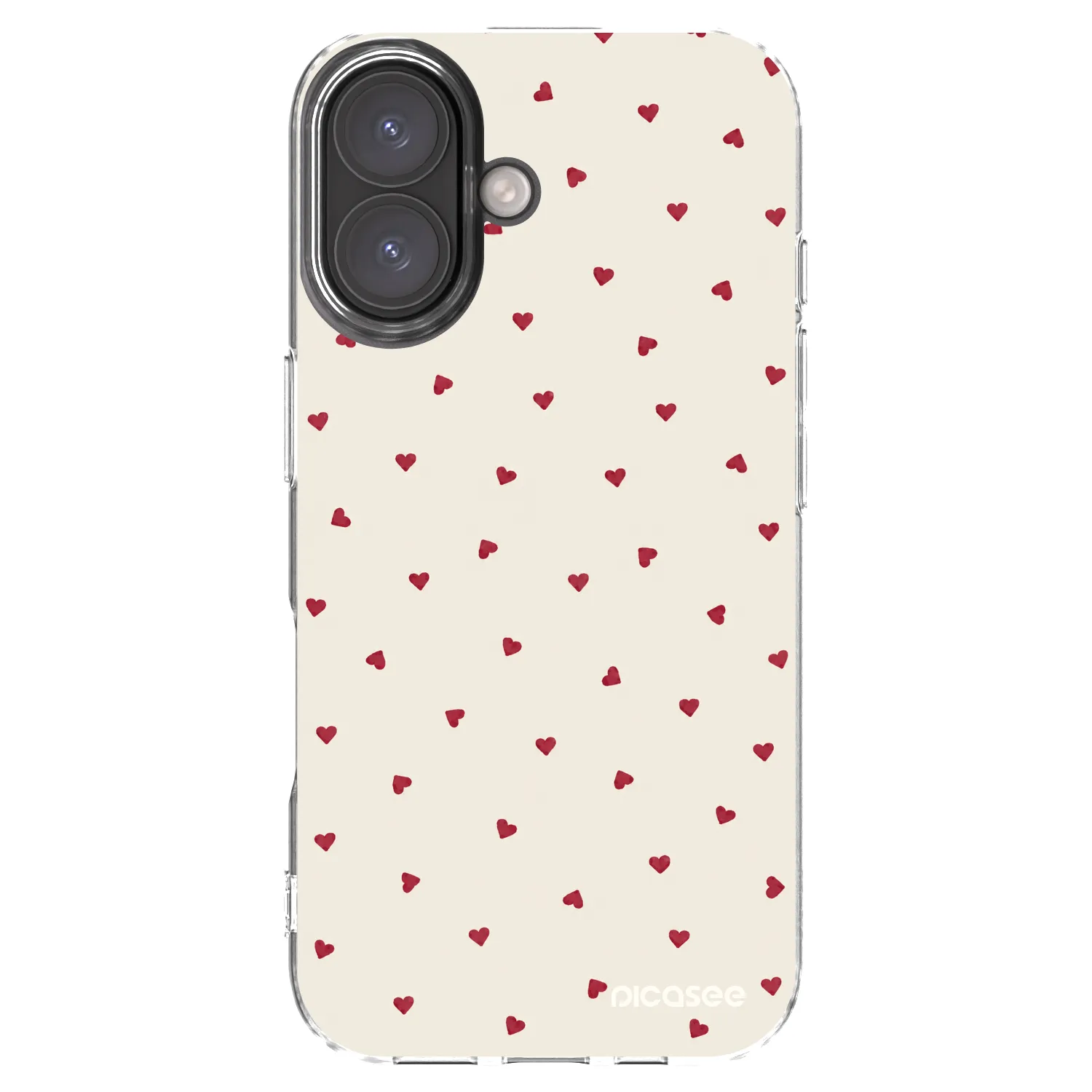 Picasee silikonska prozirna maskica za Apple iPhone 16 - Little Love