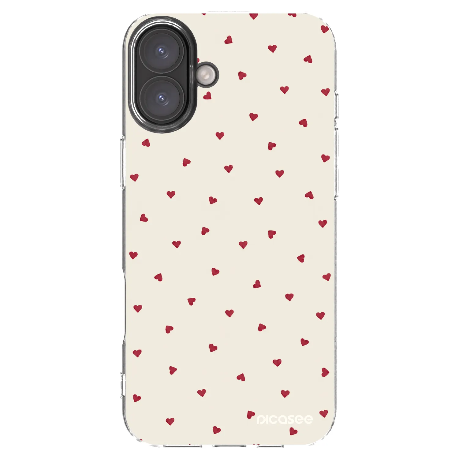 Picasee silikonska prozirna maskica za Apple iPhone 16 Plus - Little Love