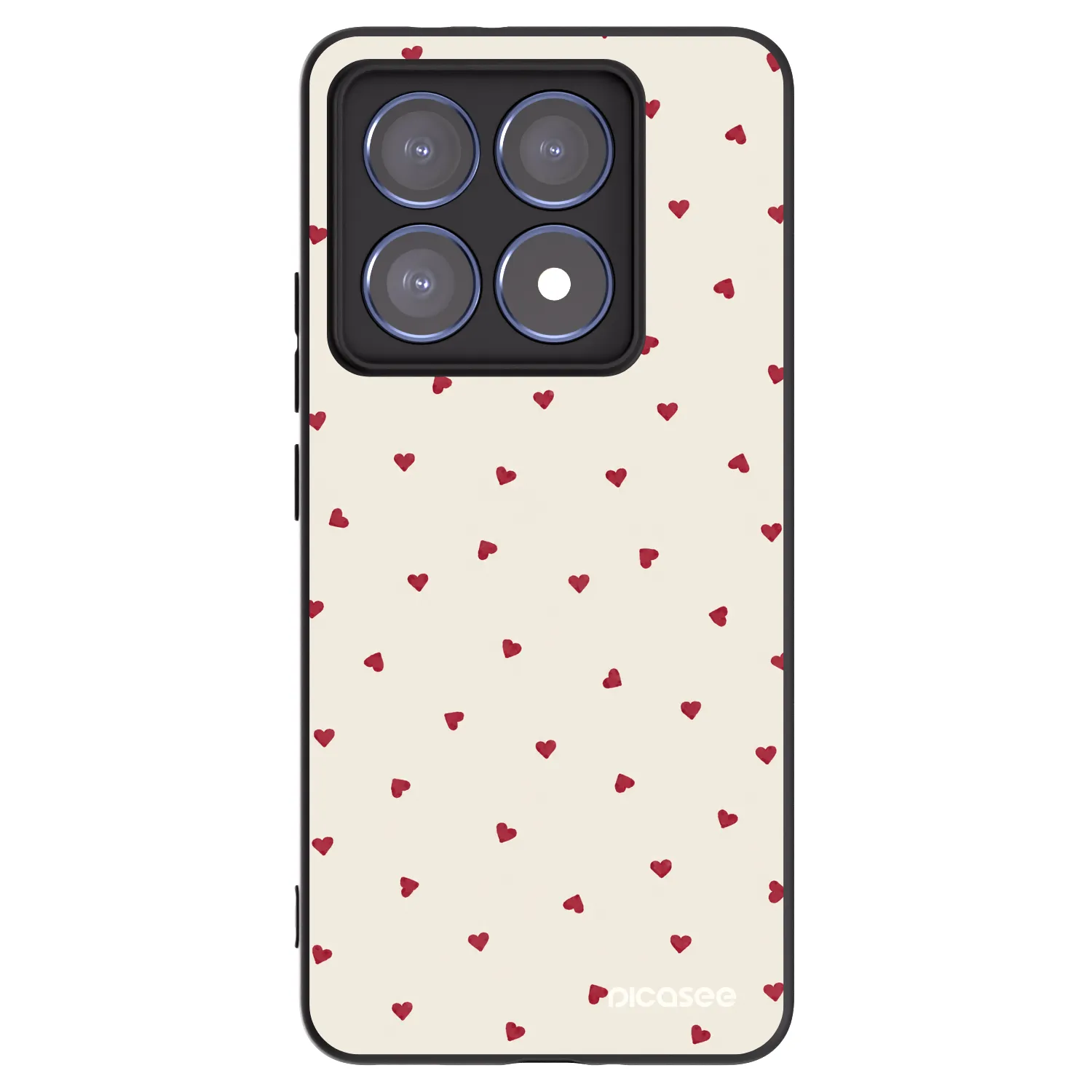 Picasee crna silikonska maskica za Xiaomi 14T Pro - Little Love