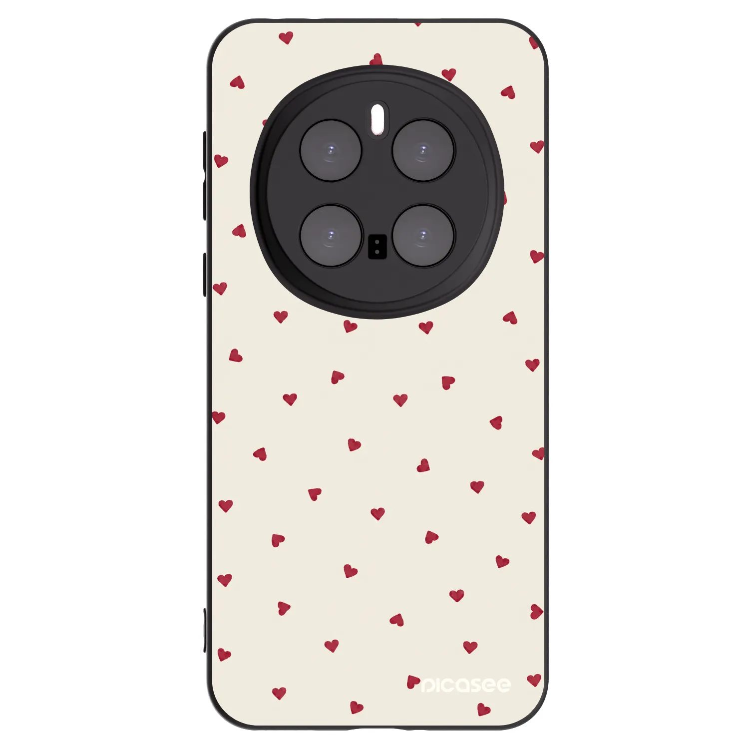 Picasee crna silikonska maskica za Honor Magic7 Pro 5G - Little Love
