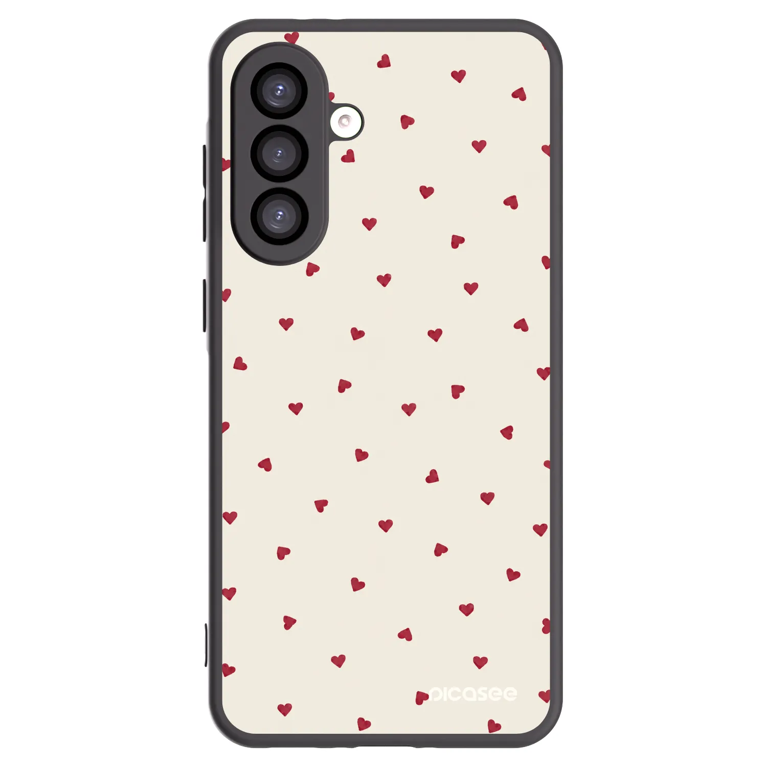 Picasee crna silikonska maskica za Samsung Galaxy A26 5G A266B - Little Love