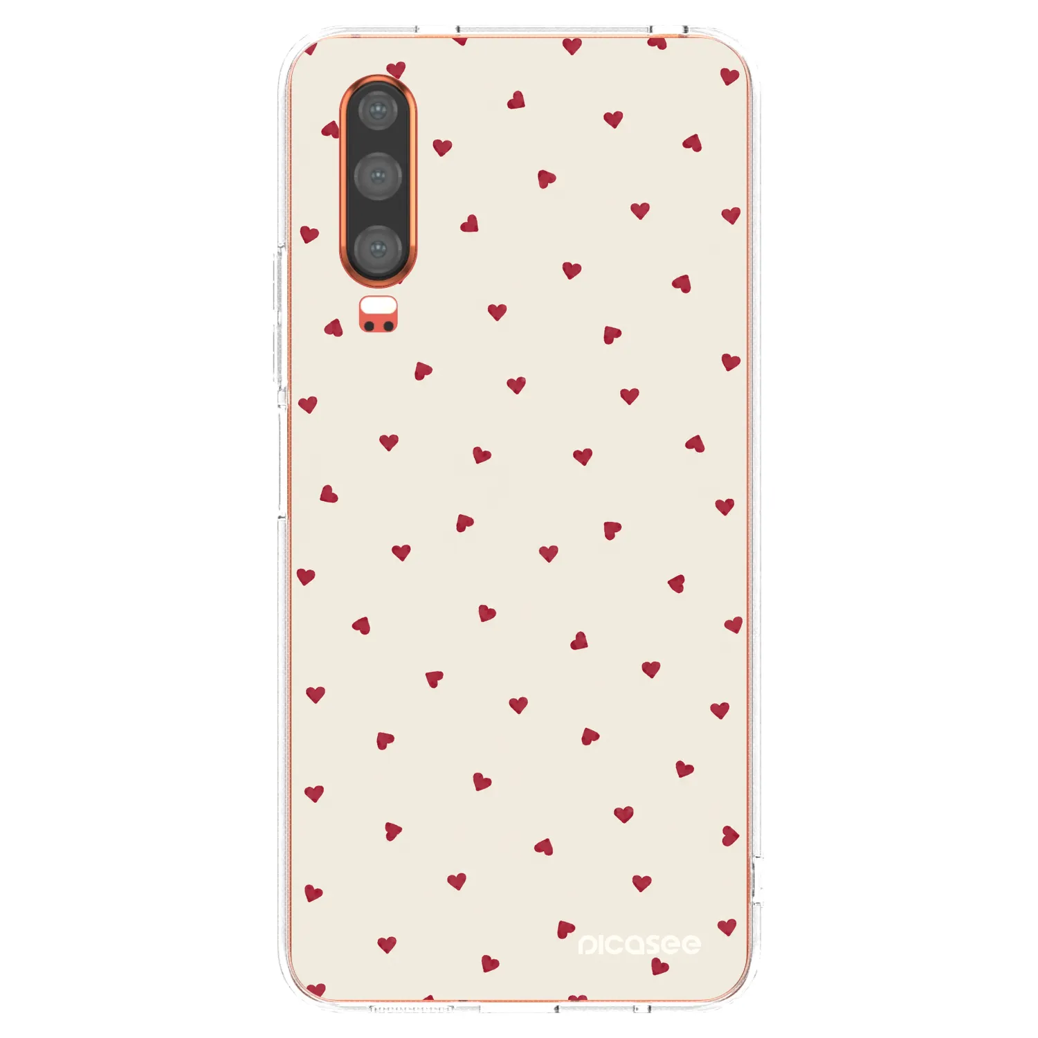 Picasee silikonska prozirna maskica za Huawei P30 - Little Love