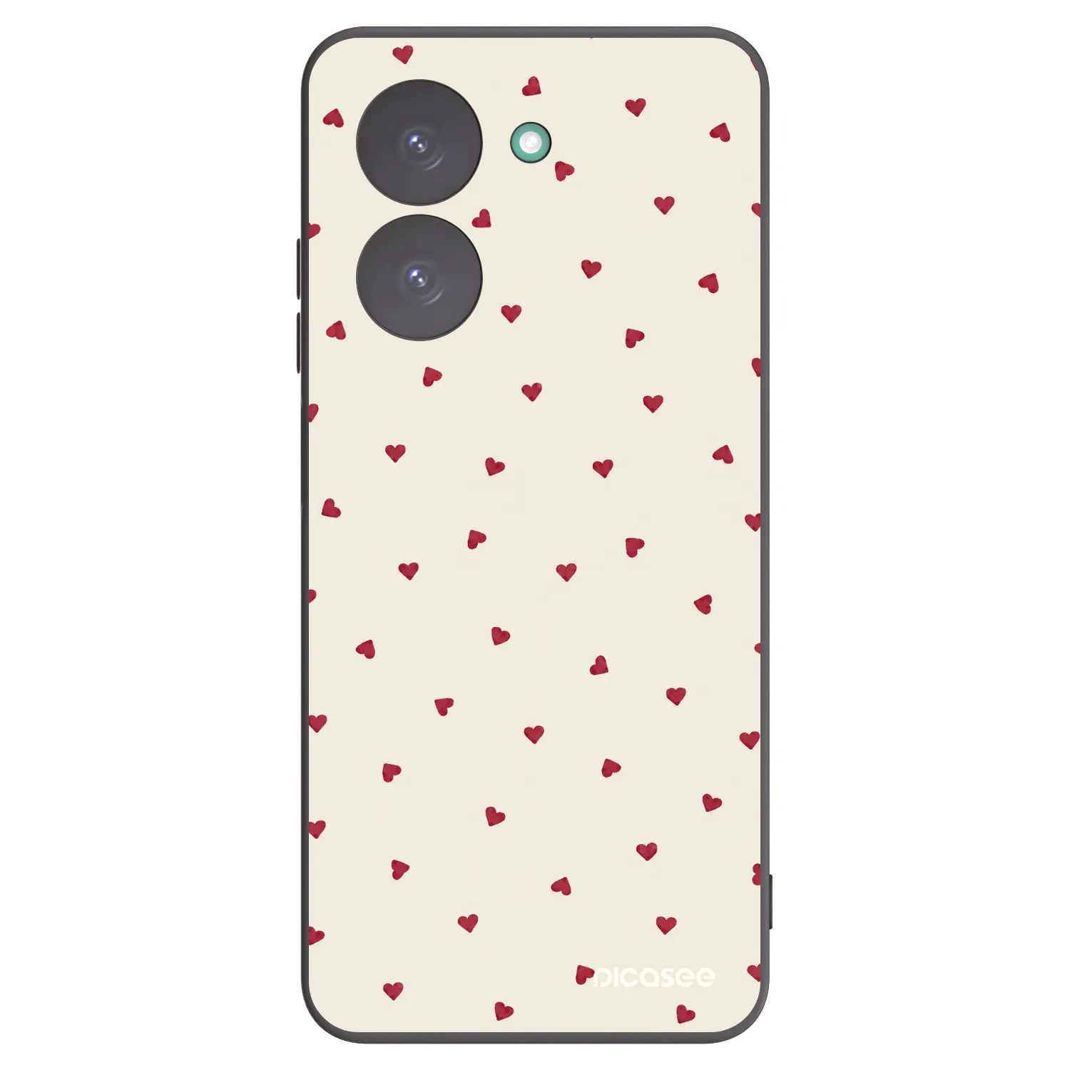 Picasee crna silikonska maskica za Xiaomi Redmi A5 - Little Love