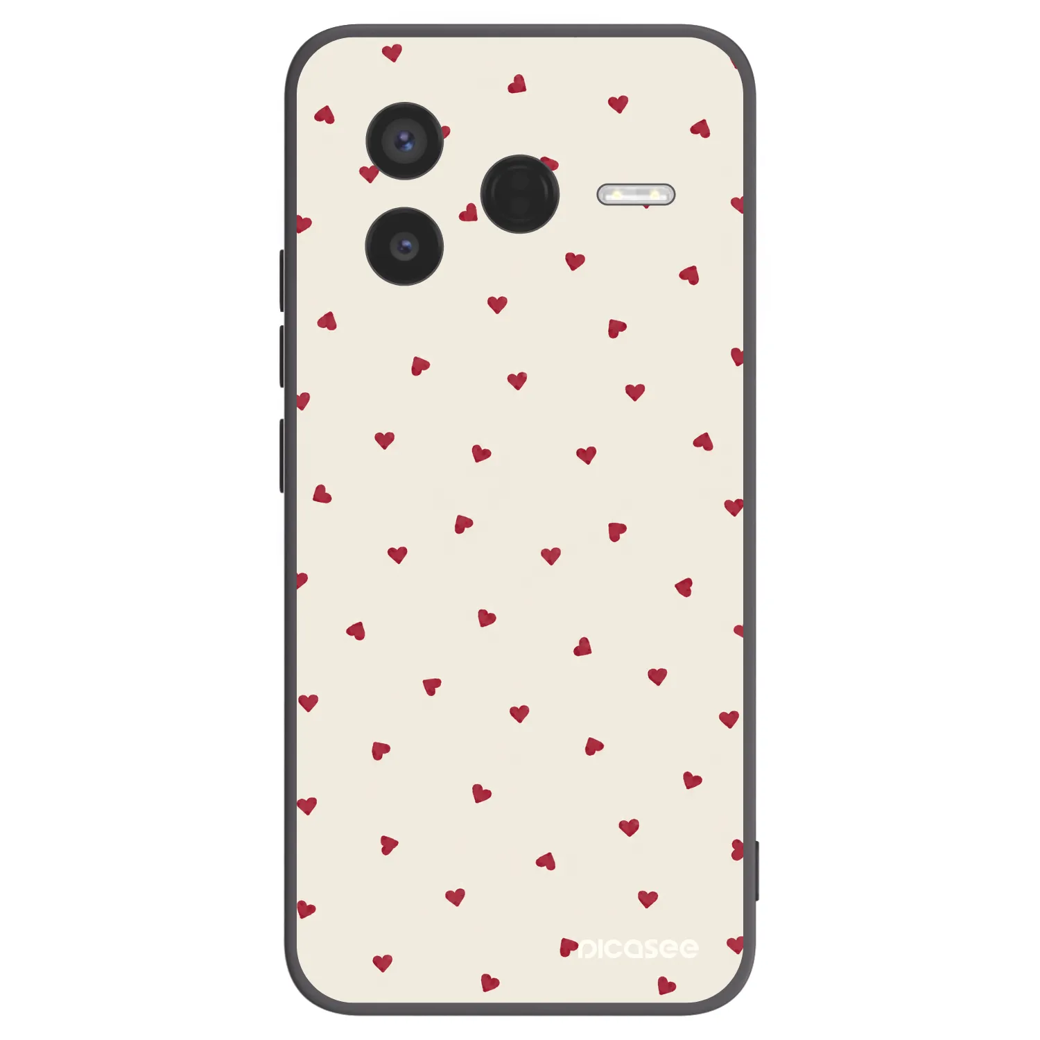 Picasee crna silikonska maskica za Xiaomi Poco F7 Pro 5G - Little Love