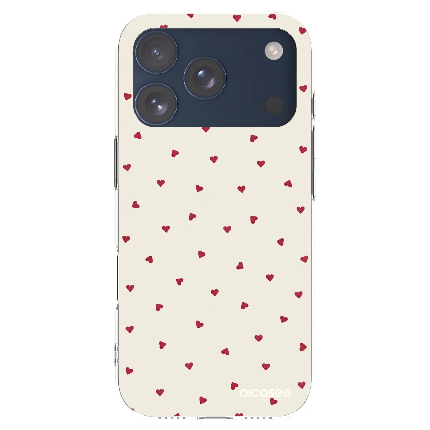 Picasee silikonska prozirna maskica za Apple iPhone 17 Pro - Little Love