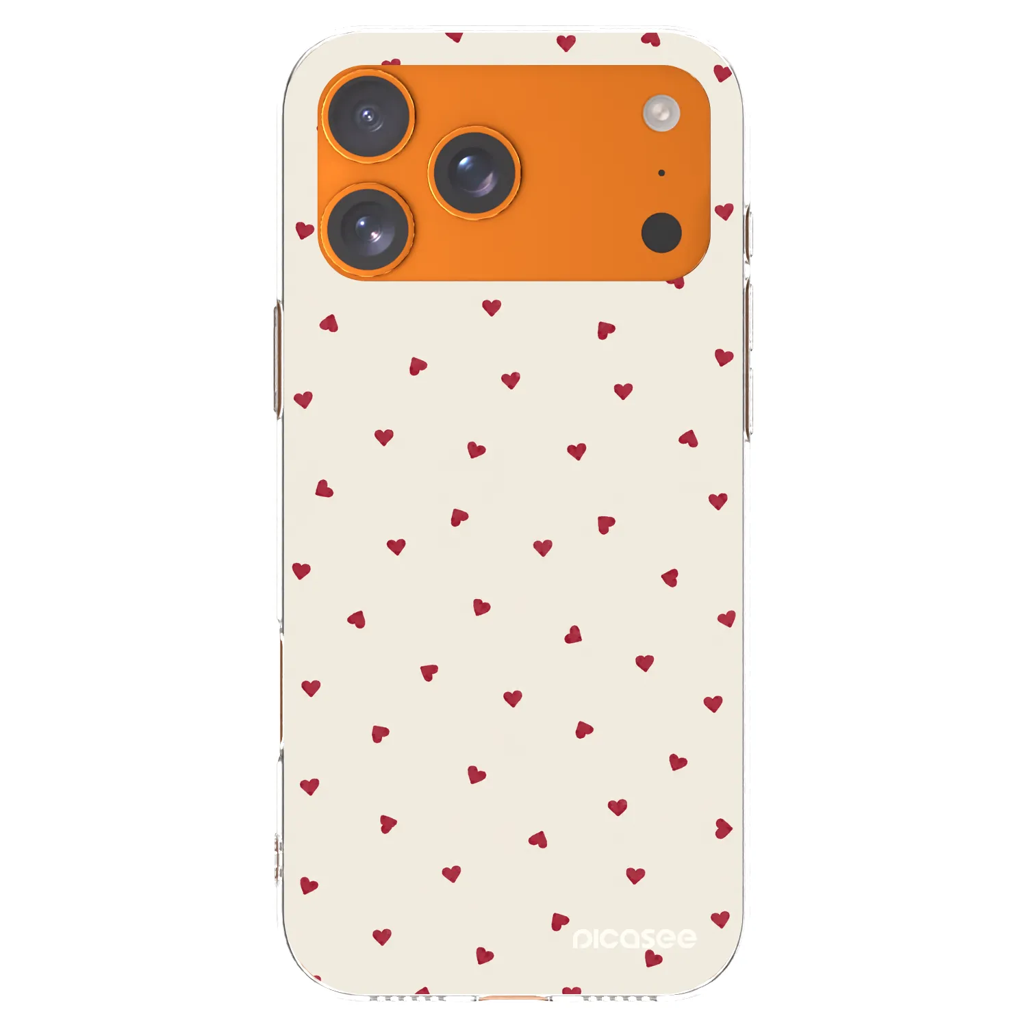 Picasee silikonska prozirna maskica za Apple iPhone 17 Pro Max - Little Love