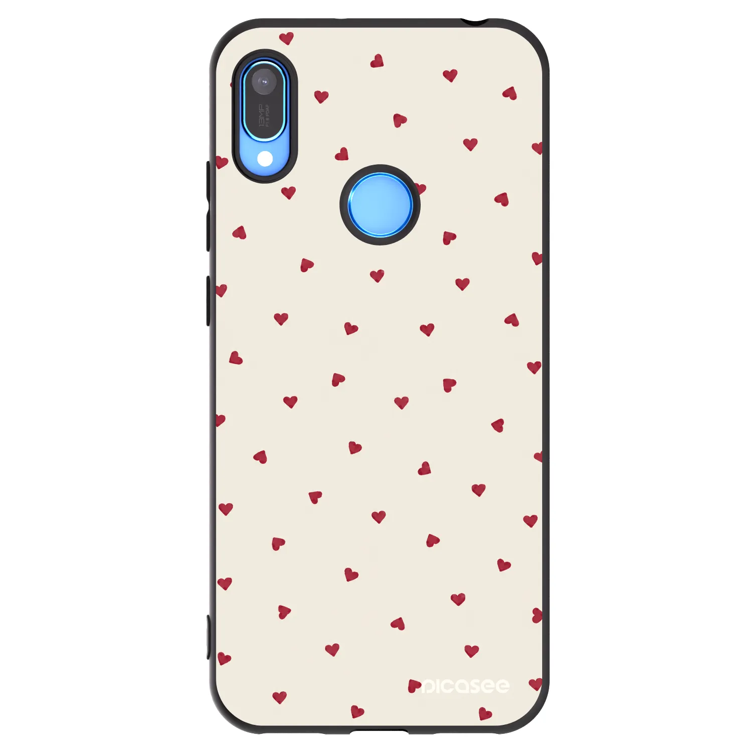 Picasee crna silikonska maskica za Huawei Y6 2019 - Little Love