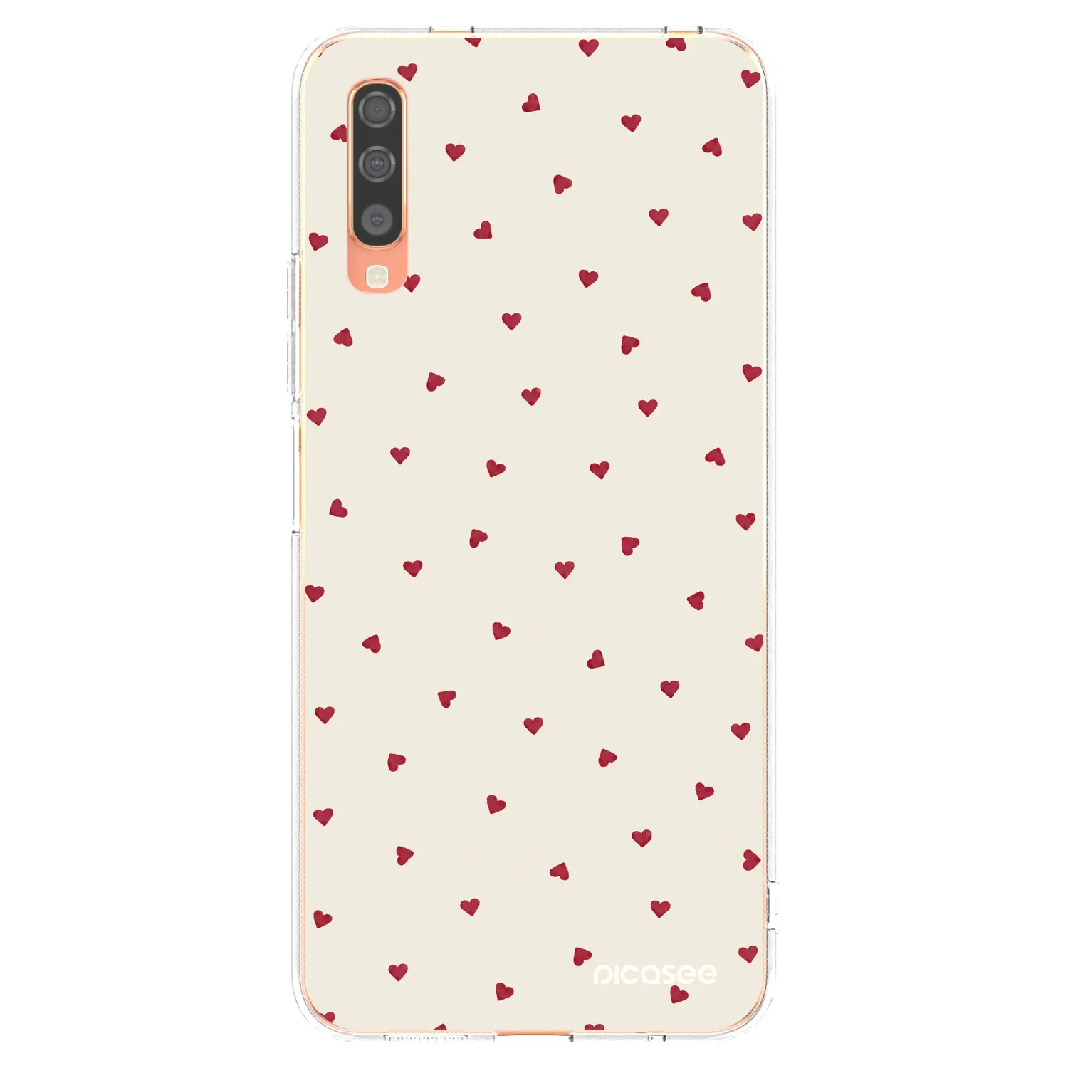 Picasee silikonska prozirna maskica za Samsung Galaxy A70 A705F - Little Love