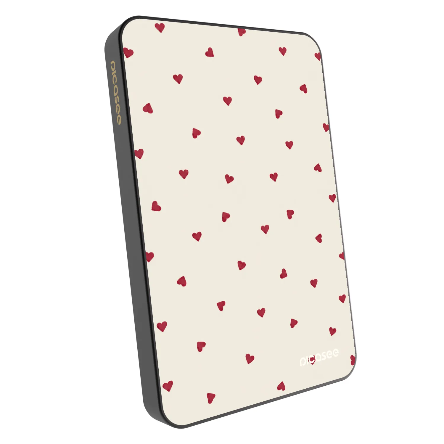 Picasee Prijenosni punjač s MagSafe 5 000 mAh Sivo - Little Love