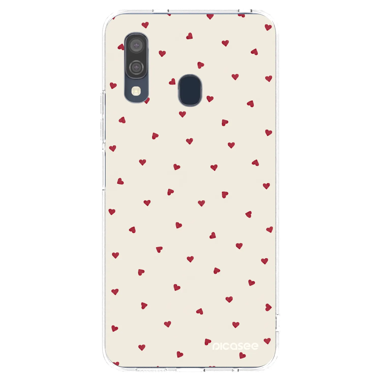 Picasee silikonska prozirna maskica za Samsung Galaxy A40 A405F - Little Love