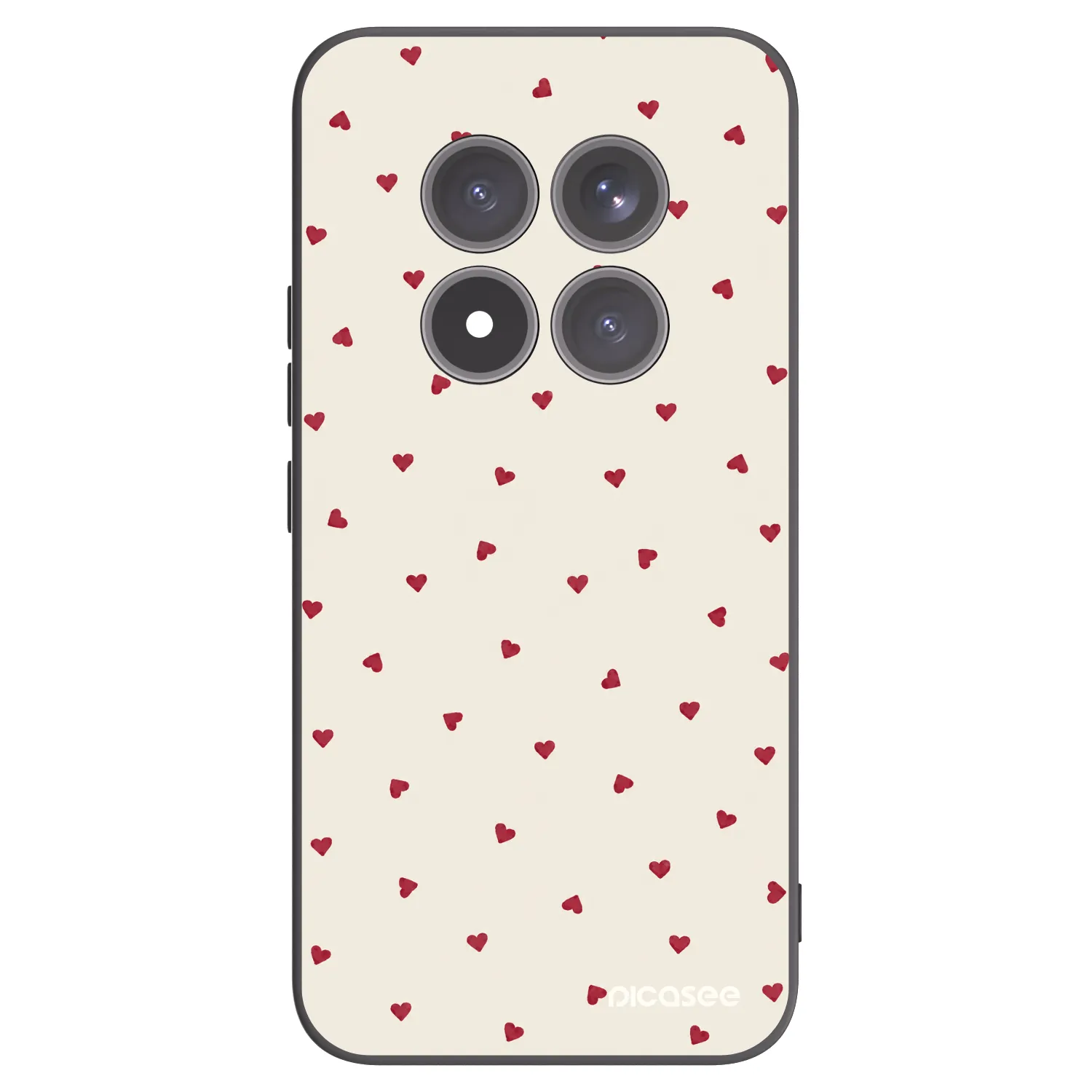 Picasee crna silikonska maskica za Xiaomi Redmi Note 15 Pro+ - Little Love