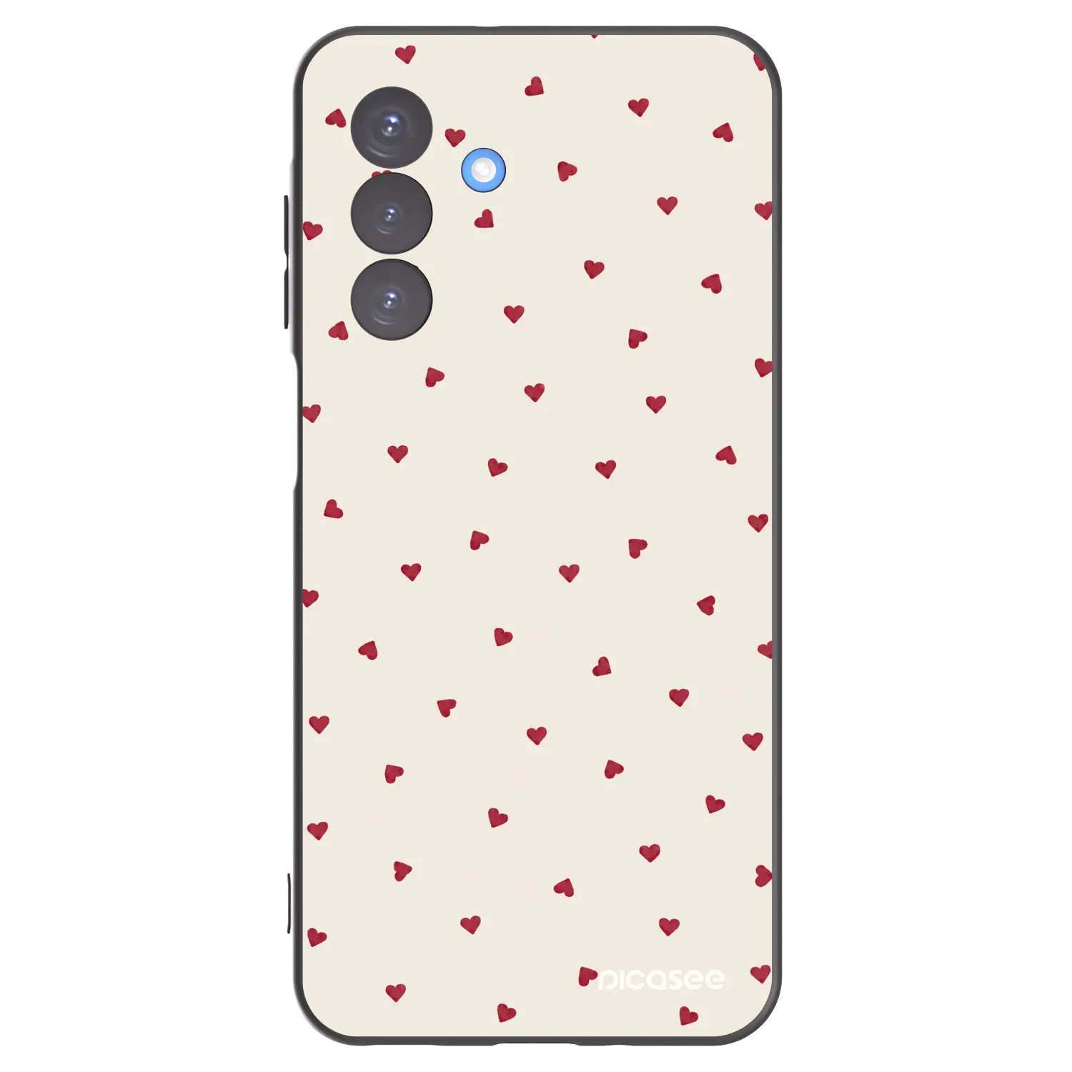 Picasee crna silikonska maskica za Samsung Galaxy A17 5G - Little Love