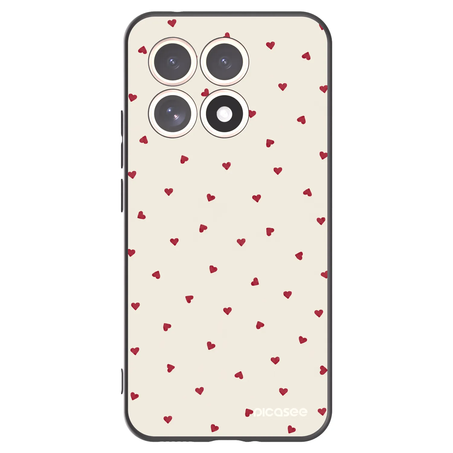 Picasee crna silikonska maskica za Xiaomi 15T - Little Love