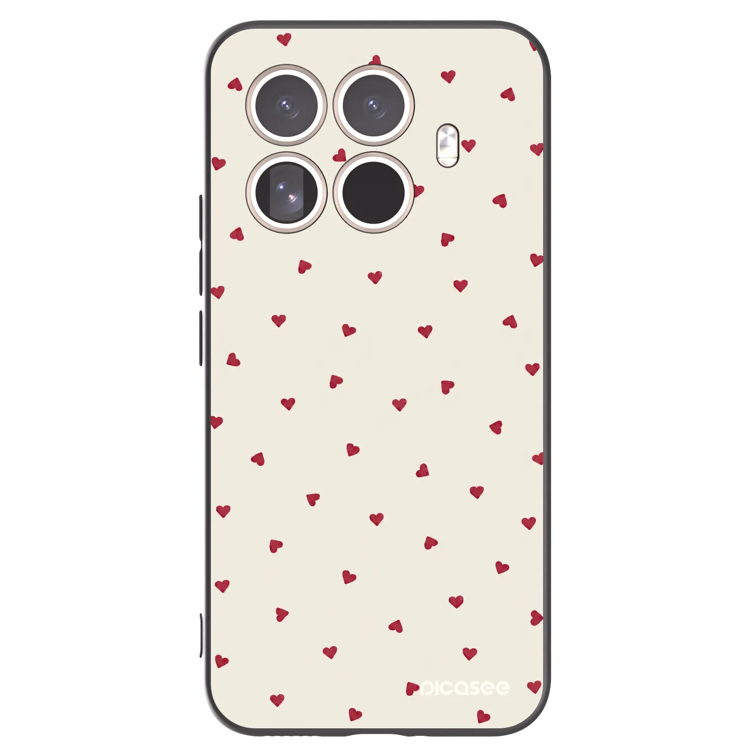 Picasee crna silikonska maskica za Xiaomi 15T Pro - Little Love