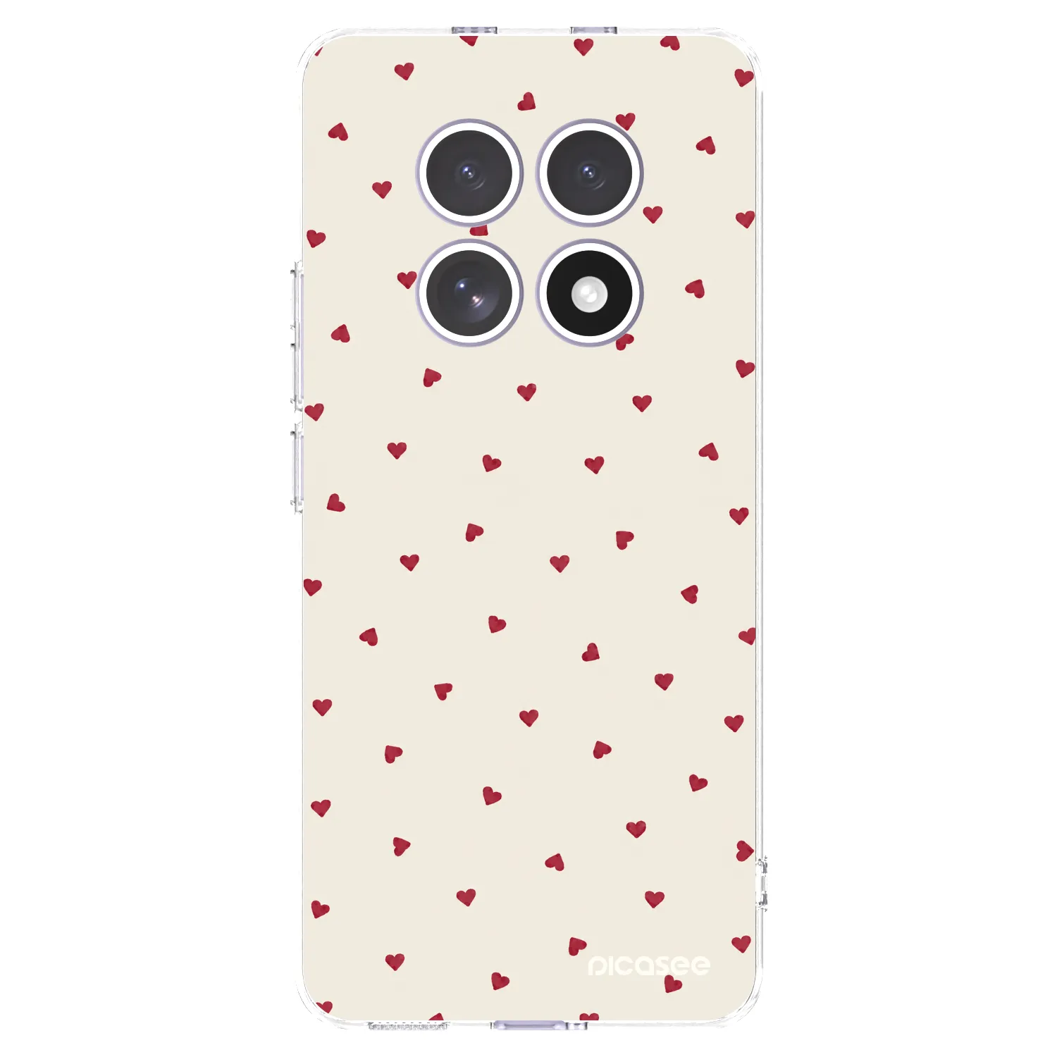 Picasee silikonska prozirna maskica za Xiaomi Redmi Note 15 4G - Little Love