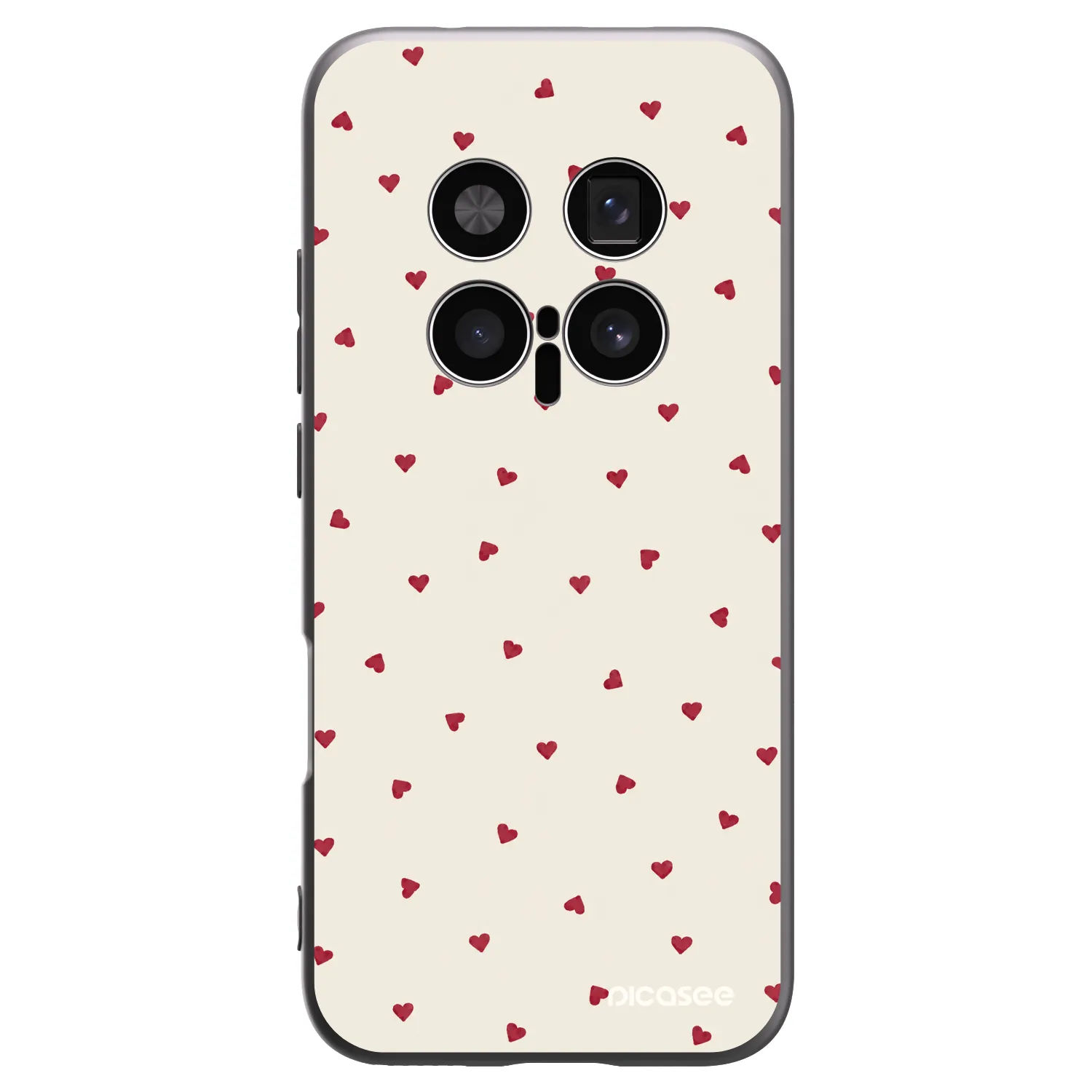Picasee crna silikonska maskica za Honor Magic8 Pro 5G - Little Love