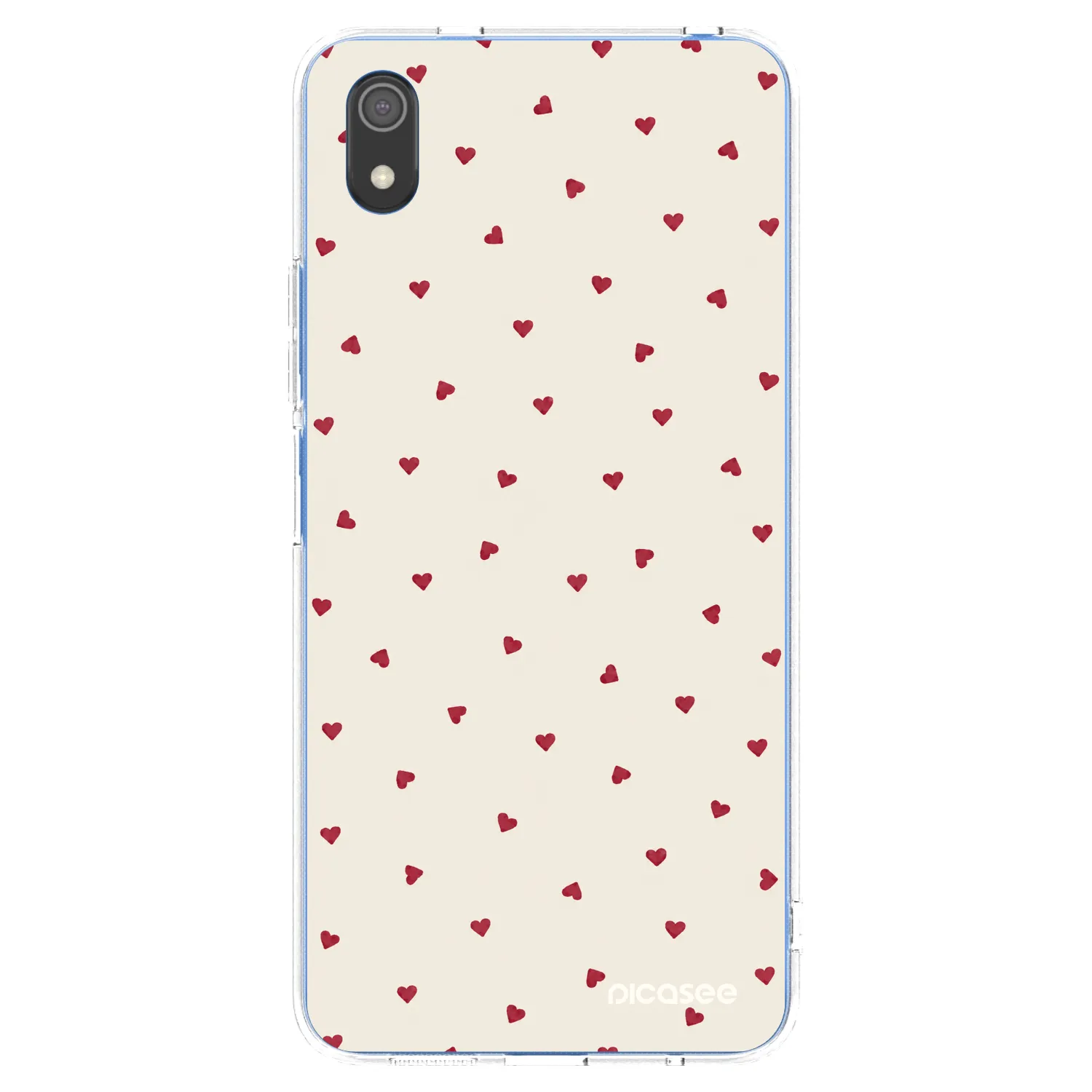 Picasee silikonska prozirna maskica za Xiaomi Redmi 7A - Little Love
