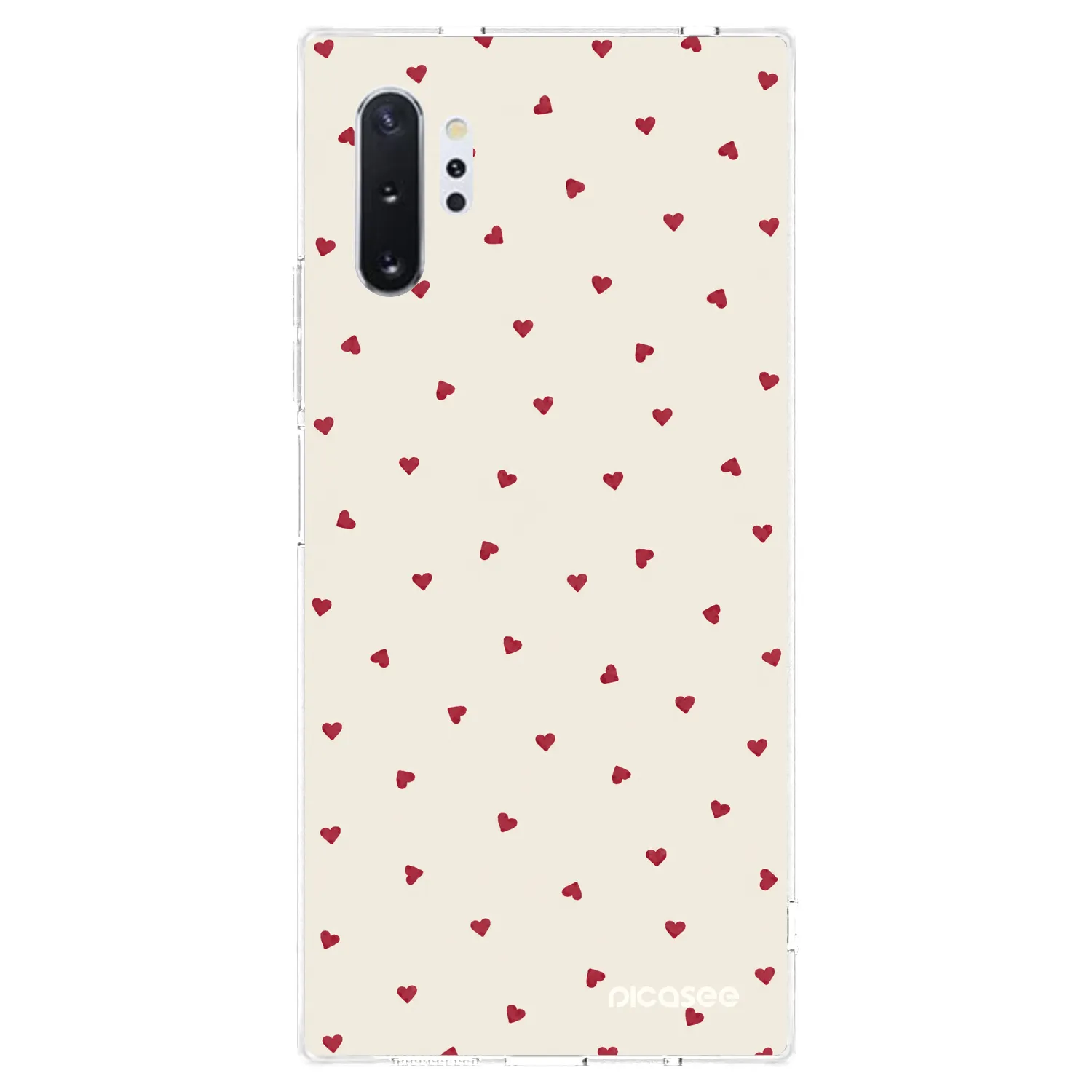 Picasee silikonska prozirna maskica za Samsung Galaxy Note 10+ N975F - Little Love