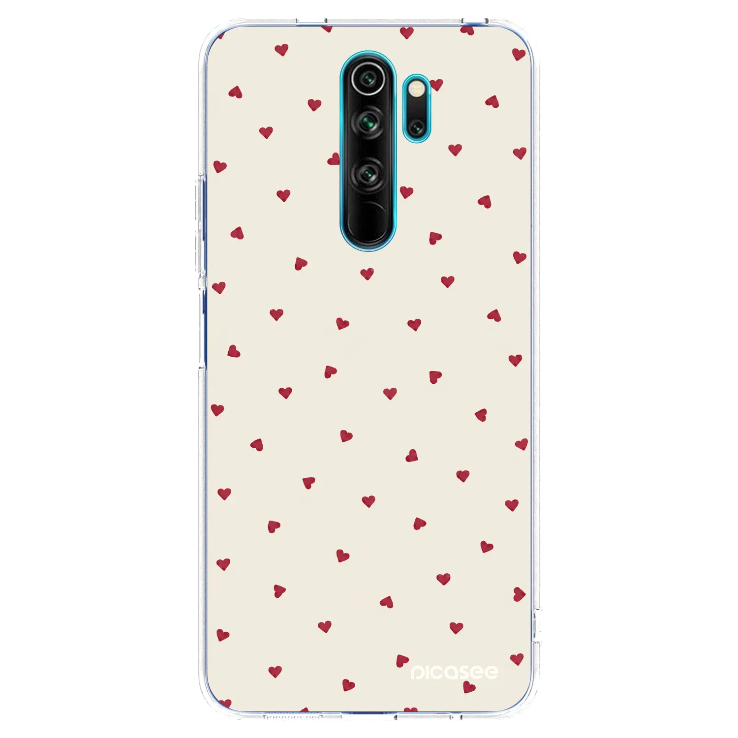 Picasee silikonska prozirna maskica za Xiaomi Redmi Note 8 Pro - Little Love