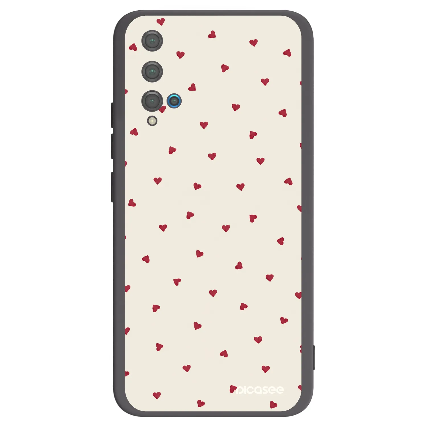 Picasee crna silikonska maskica za Huawei Nova 5T - Little Love