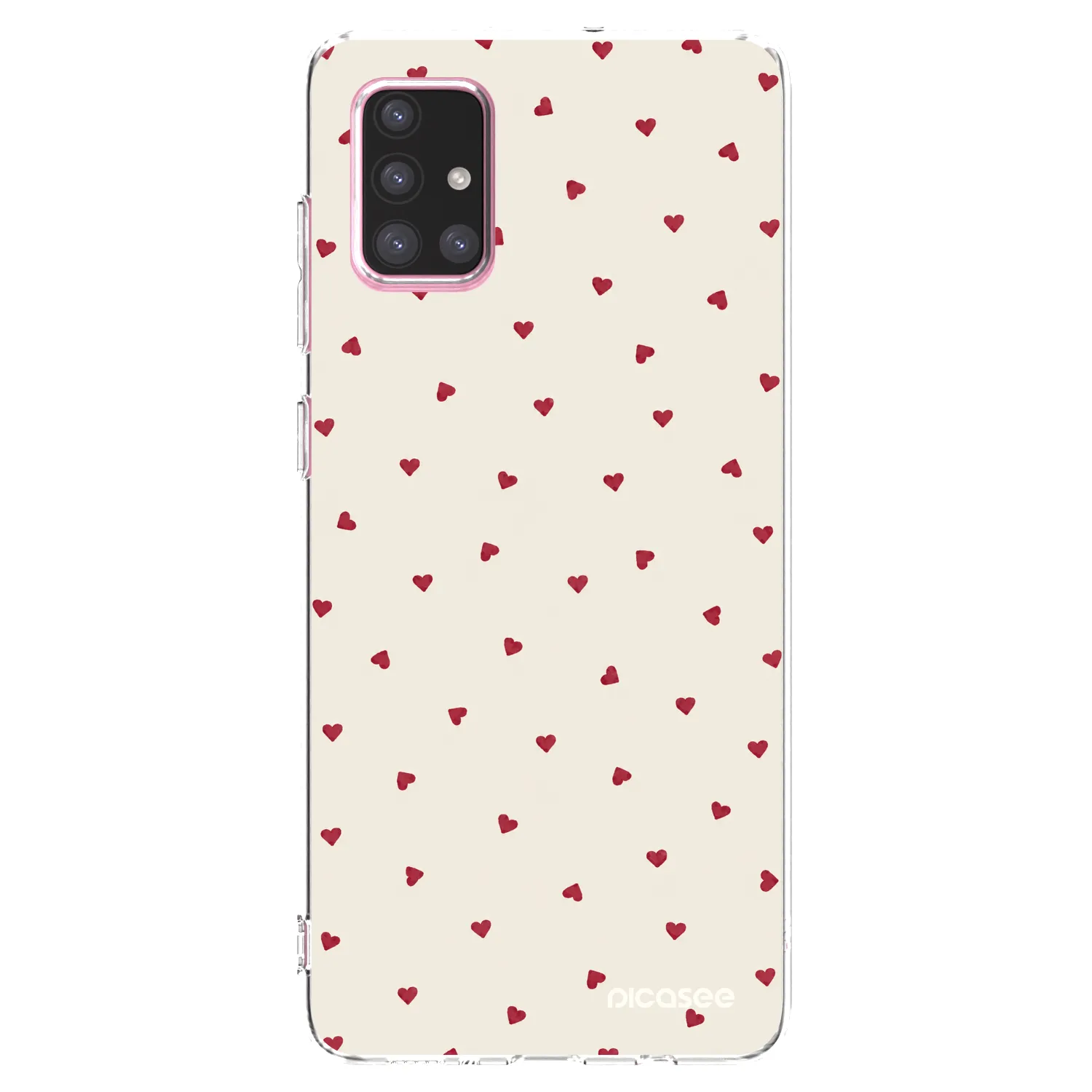 Picasee silikonska prozirna maskica za Samsung Galaxy A71 A715F - Little Love
