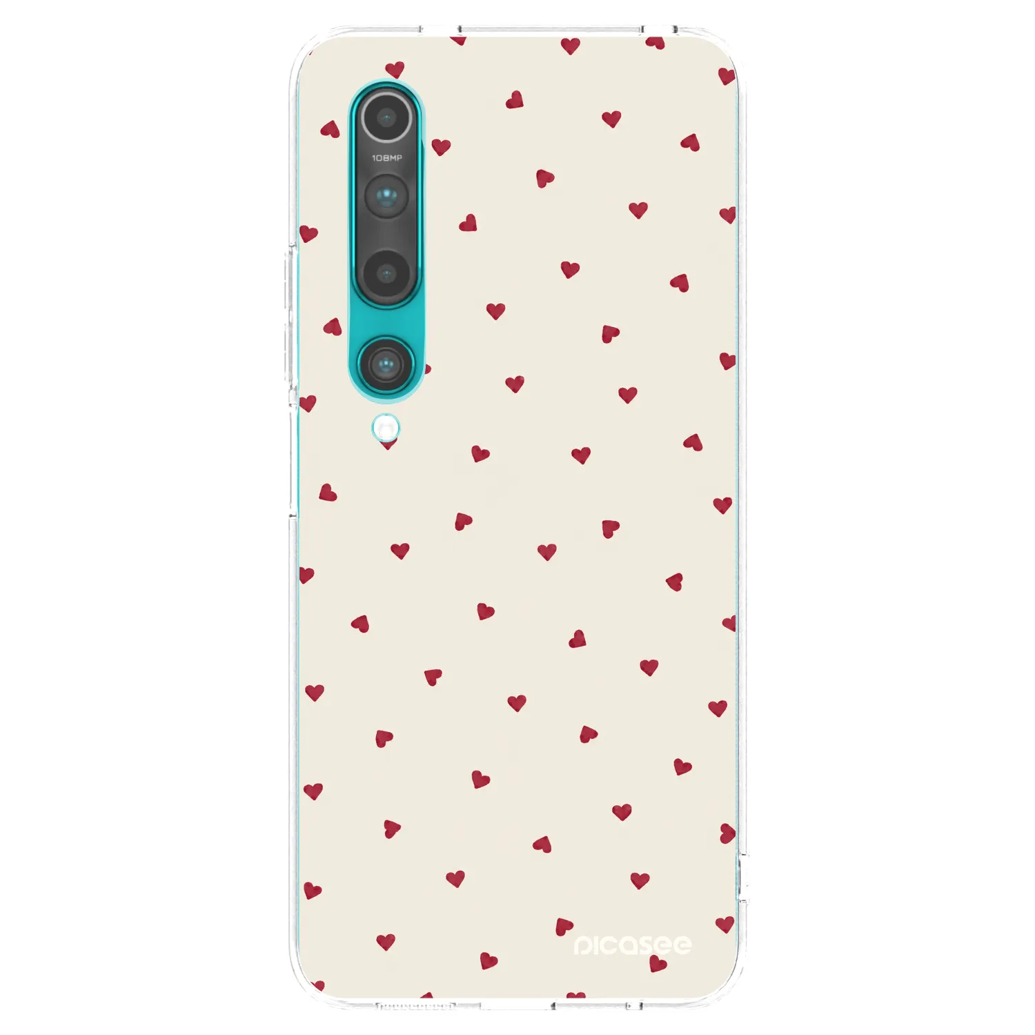 Picasee silikonska prozirna maskica za Xiaomi Mi 10 - Little Love