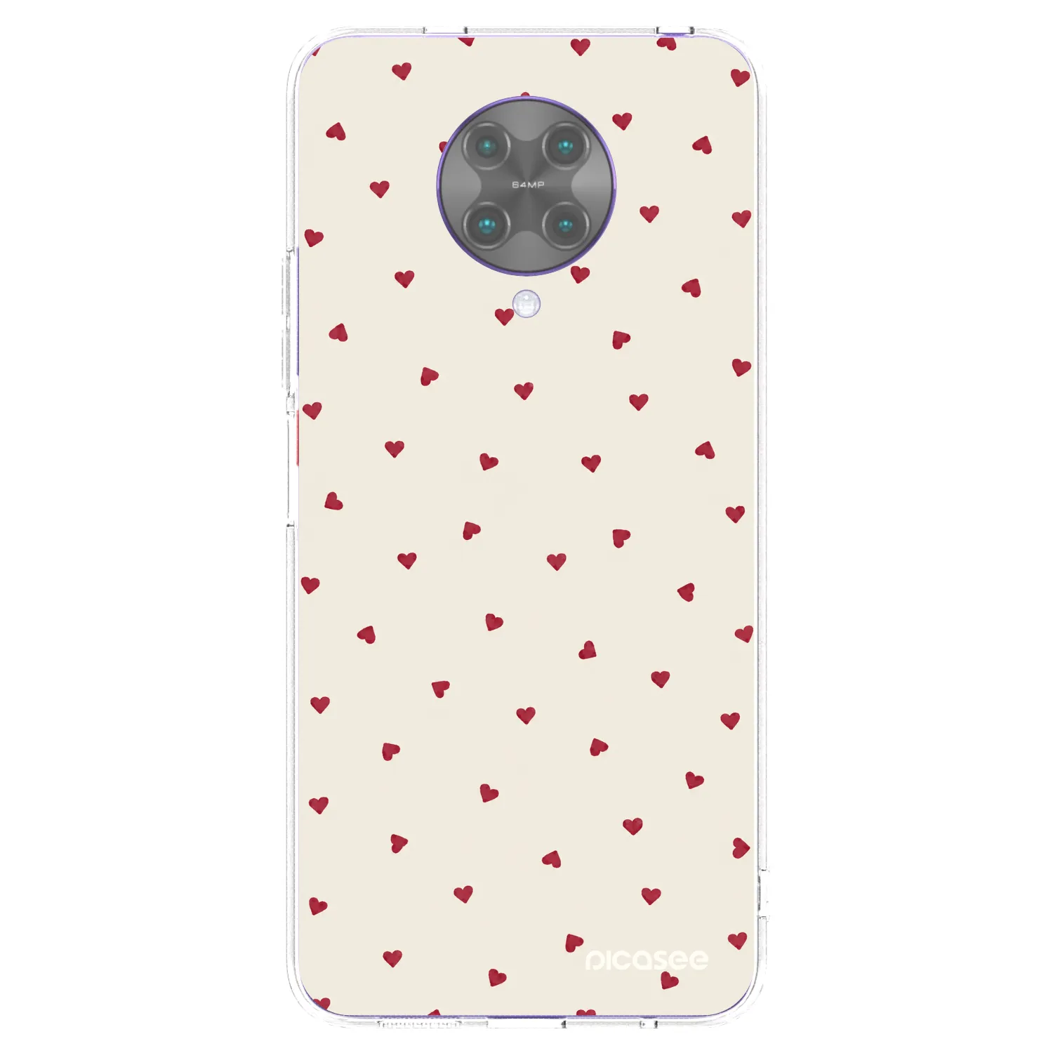 Picasee silikonska prozirna maskica za Xiaomi Poco F2 Pro - Little Love