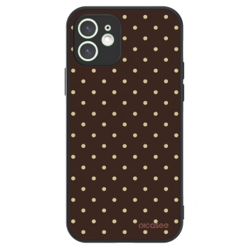 Picasee ULTIMATE CASE za Apple iPhone 12 - Vanilla Dots & Chocolate