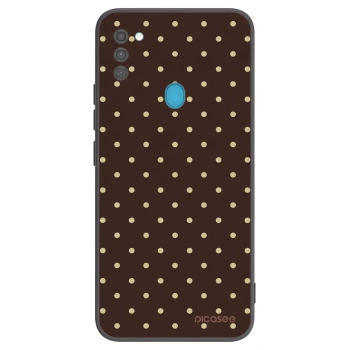 Maskica za Samsung Galaxy M11 - Vanilla Dots & Chocolate