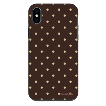 Maskica za Apple iPhone XS Max - Vanilla Dots & Chocolate