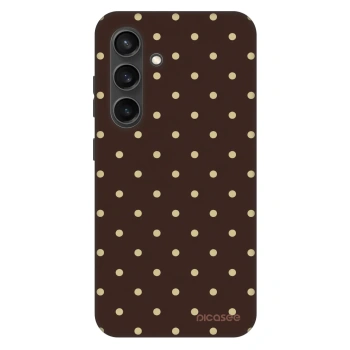 Maskica za Samsung Galaxy S24 S921B 5G - Vanilla Dots & Chocolate