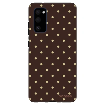 Maskica za Samsung Galaxy S20 FE - Vanilla Dots & Chocolate