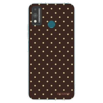 Maskica za Honor 9X Lite - Vanilla Dots & Chocolate