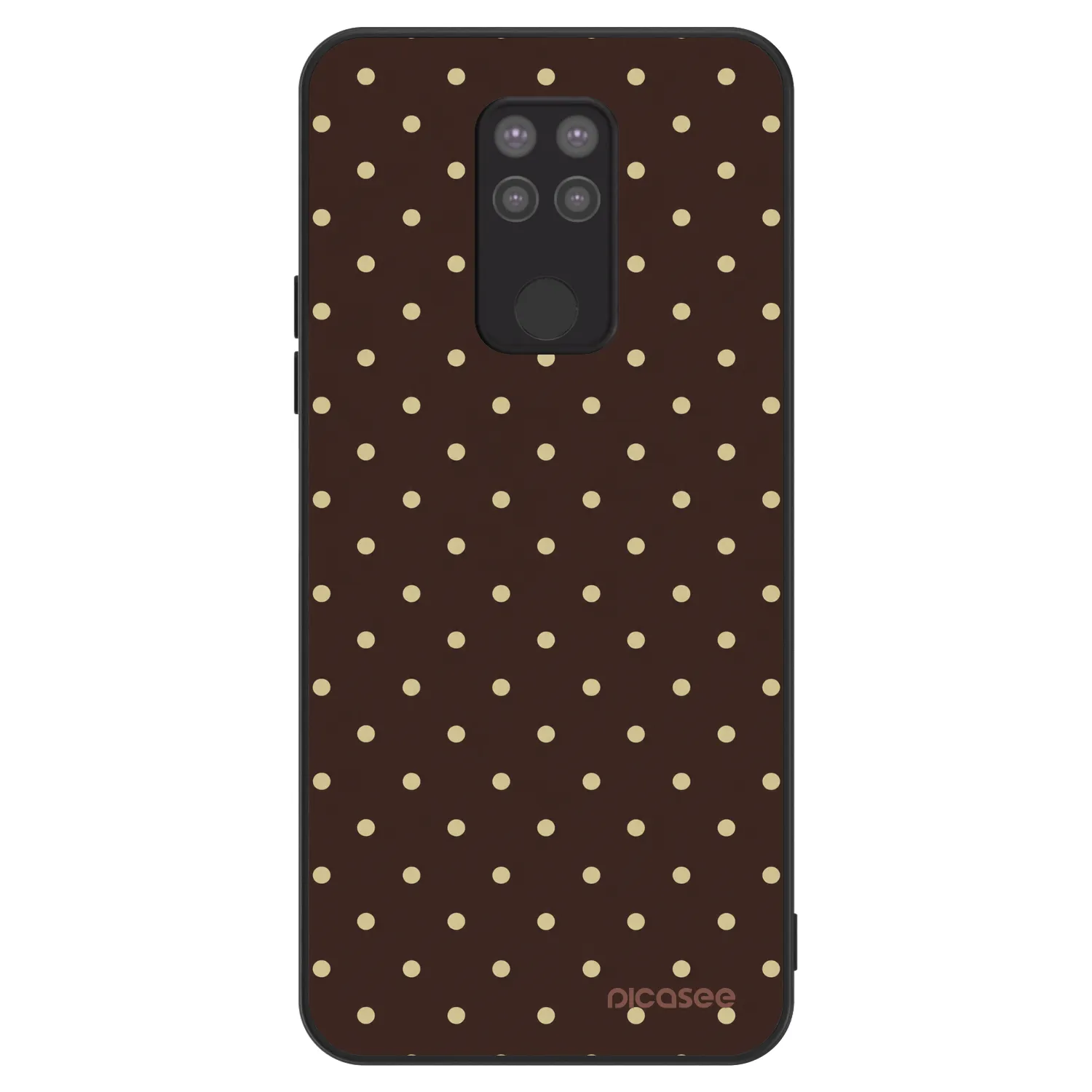 Picasee ULTIMATE CASE za Xiaomi Redmi Note 9 - Vanilla Dots & Chocolate