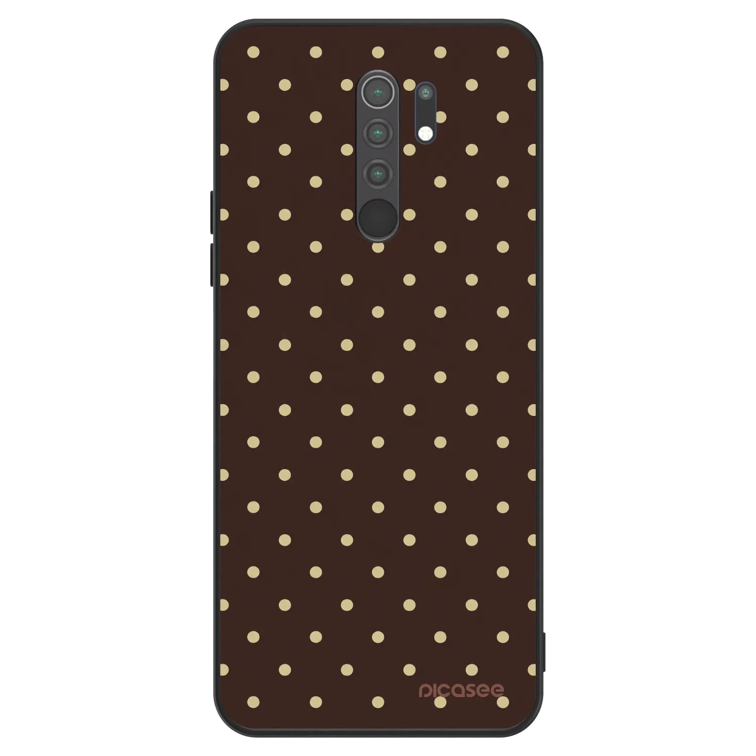 Picasee ULTIMATE CASE za Xiaomi Redmi 9 - Vanilla Dots & Chocolate