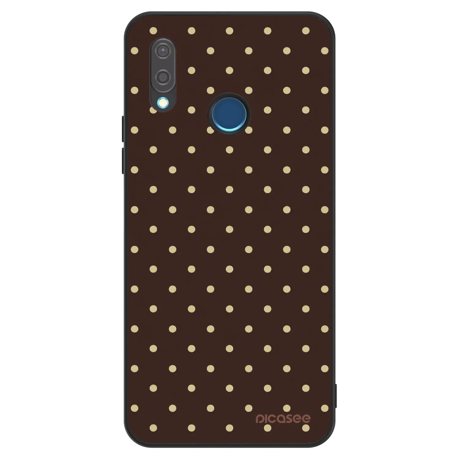 Picasee ULTIMATE CASE za Huawei P20 Lite - Vanilla Dots & Chocolate