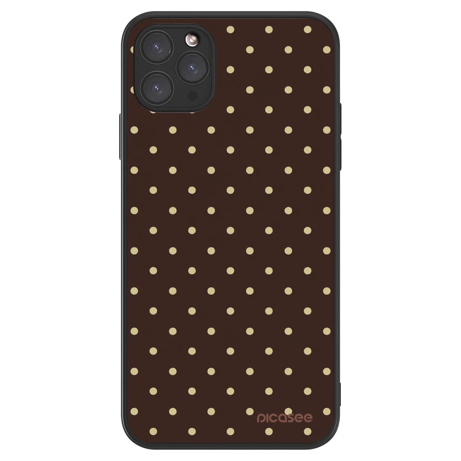Picasee ULTIMATE CASE za Apple iPhone 11 Pro Max - Vanilla Dots & Chocolate
