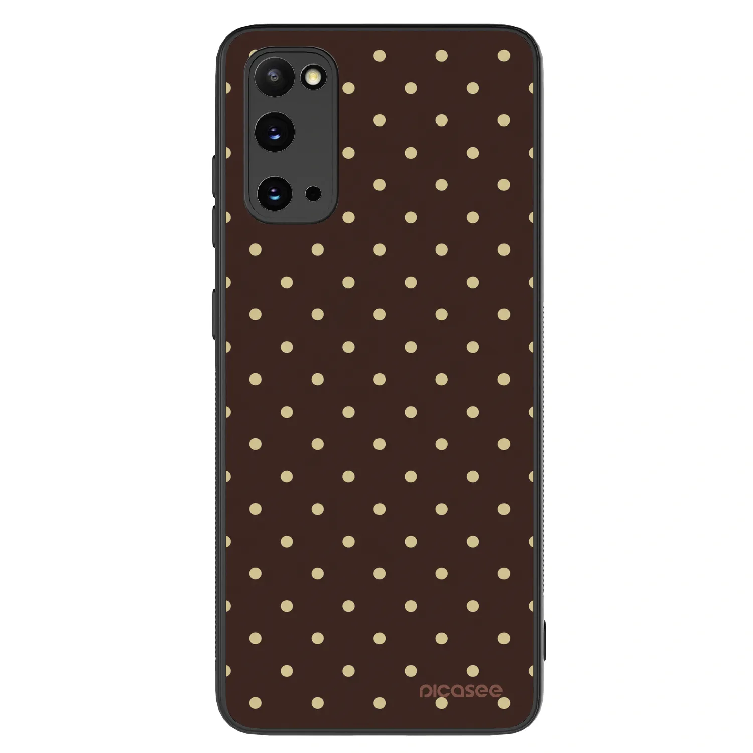 Picasee ULTIMATE CASE za Samsung Galaxy S20 G980F - Vanilla Dots & Chocolate