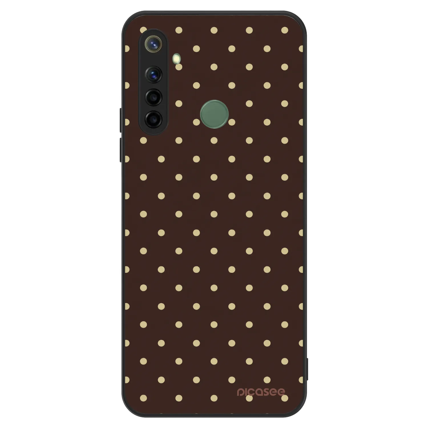 Picasee ULTIMATE CASE za Realme 6i - Vanilla Dots & Chocolate