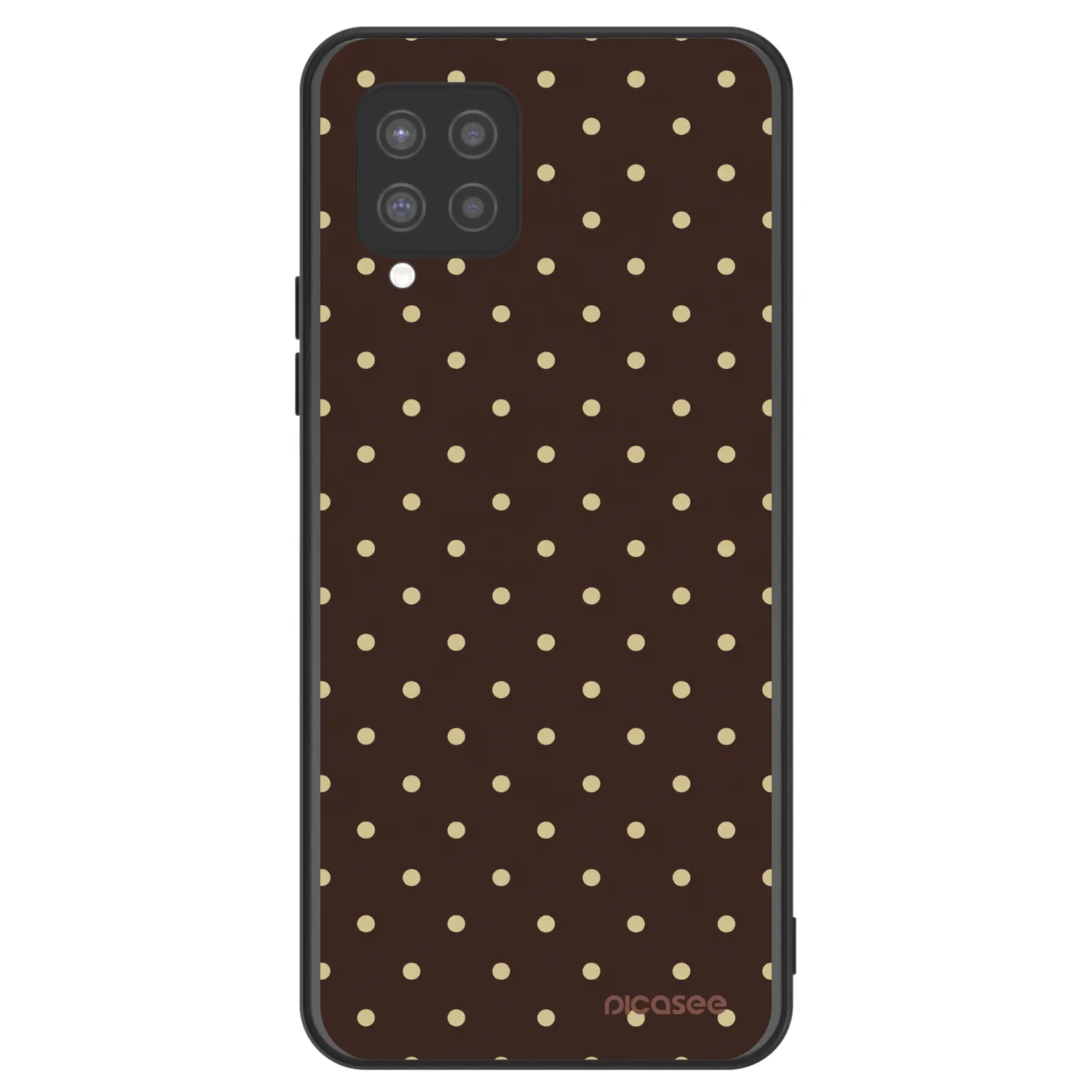 Picasee ULTIMATE CASE za Samsung Galaxy A42 A426B - Vanilla Dots & Chocolate