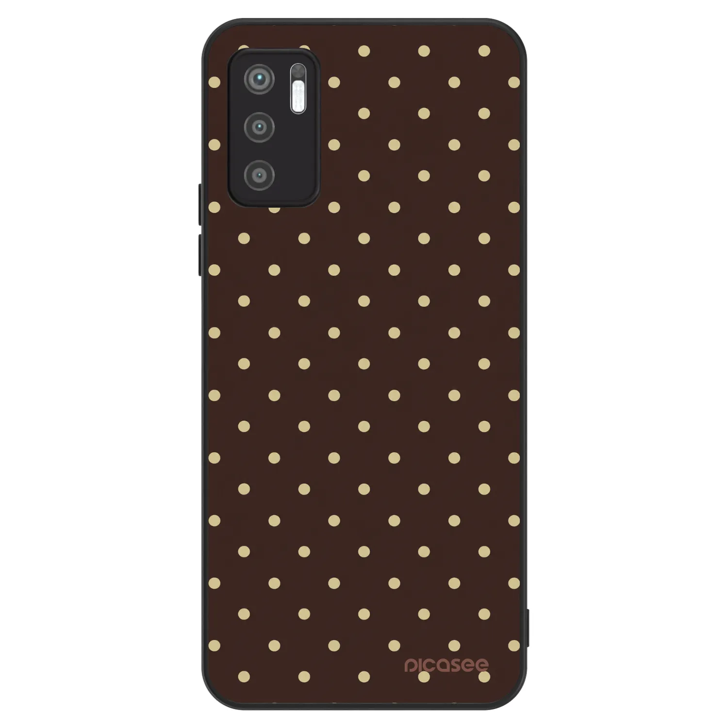 Picasee ULTIMATE CASE za Xiaomi Redmi Note 10 5G - Vanilla Dots & Chocolate