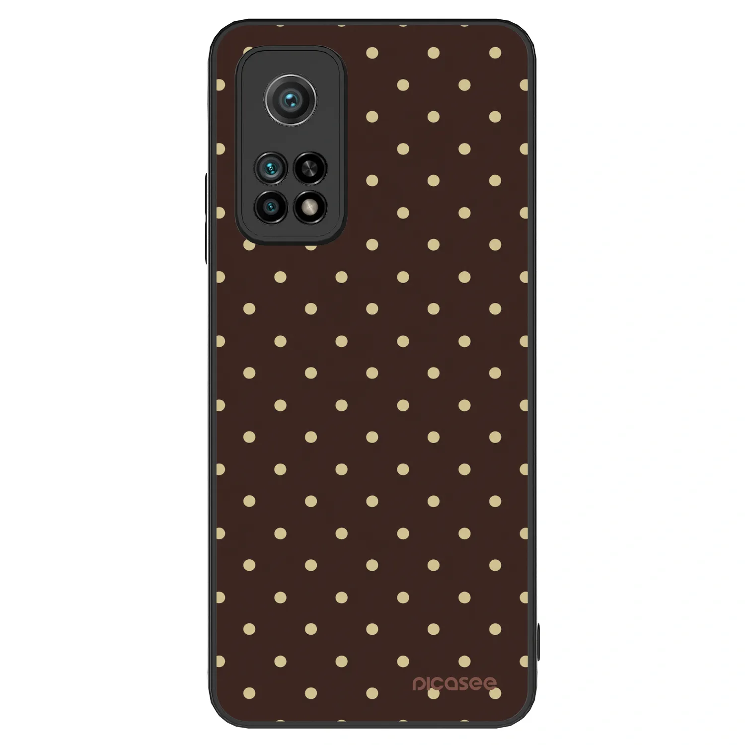 Picasee ULTIMATE CASE za Xiaomi Mi 10T - Vanilla Dots & Chocolate