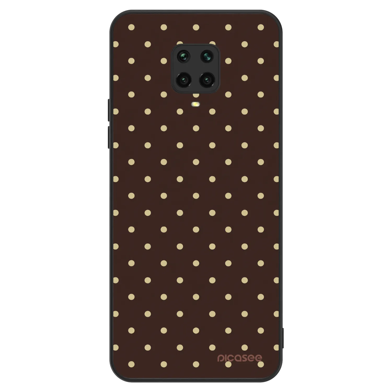 Picasee ULTIMATE CASE za Xiaomi Redmi Note 9S - Vanilla Dots & Chocolate